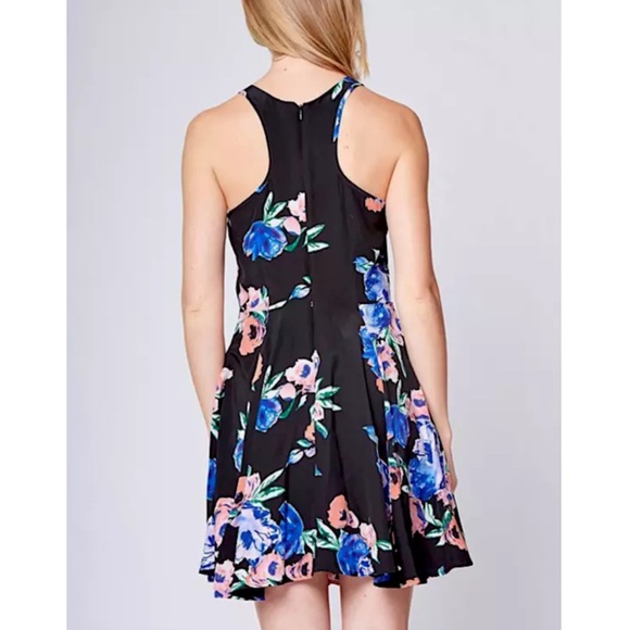 YUMI KIM Draped Dress Intricate Swingy Party Gown - Picture 3 of 8